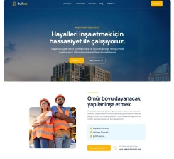 Modern ve Profesyonel İnşaat WordPress Teması