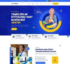 Temizlik Hizmetleri İçin WordPress Teması