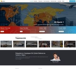 Kargo ve Taşıma Hizmetleri Hazır Web Sitesi Scripti