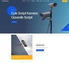 Alarm ve Güvenlik Sistemleri Hazır Web Sitesi Scripti